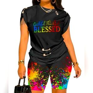 💕Women’s Two Piece Outfit Graphic Set’s💕